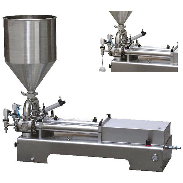 Dual Heads Piston Filler For Viscous Liquid