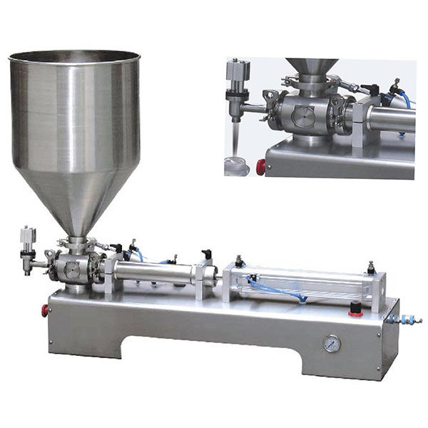 Single Head Piston Filler For Viscous Liquid
