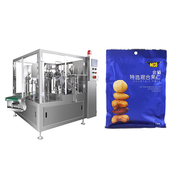 pre-made bag food granule filling sealing packaging machine