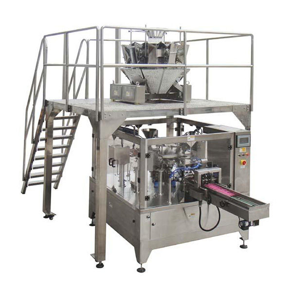 automatic rotary food packing machine zipper bag