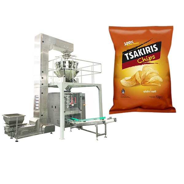 72g potato chips snack packing machine