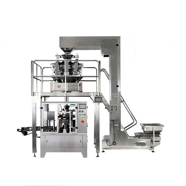 rotary fill seal seal with multihead scales for granules