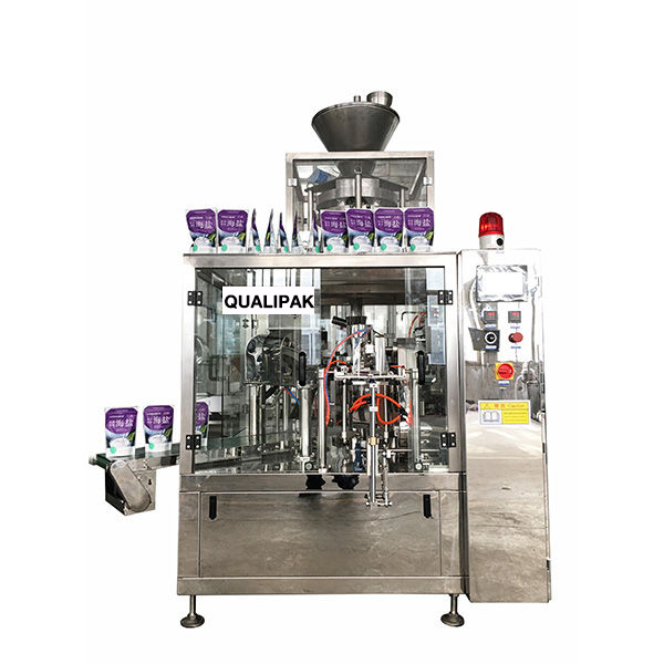 sea salt rotary fill seal seal volumetric cup granules