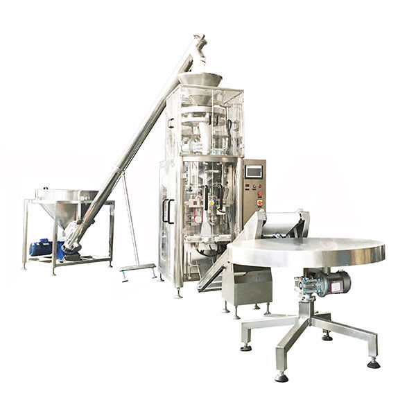 granule vertical form fill seal machine with volumetric cup